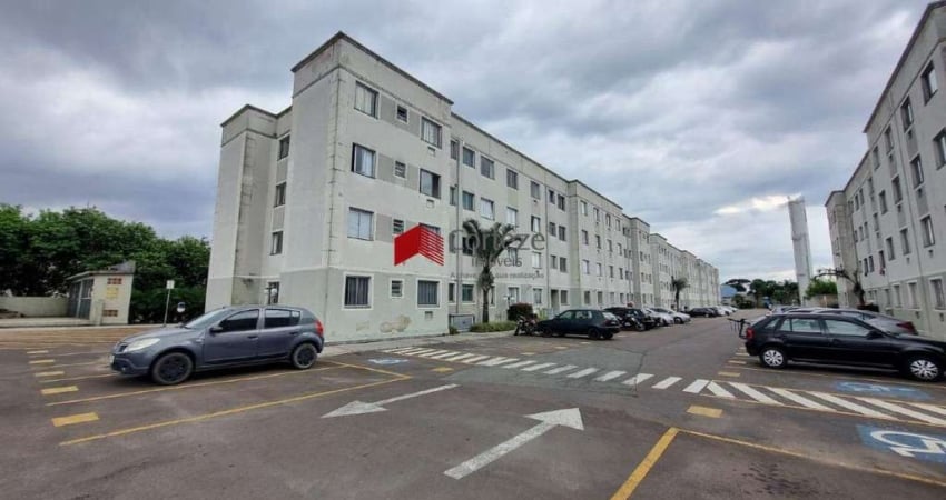 Apartamento com 48,58m² 2 quartos, para aluguel, no bairro Costeira em São José dos Pinhais
