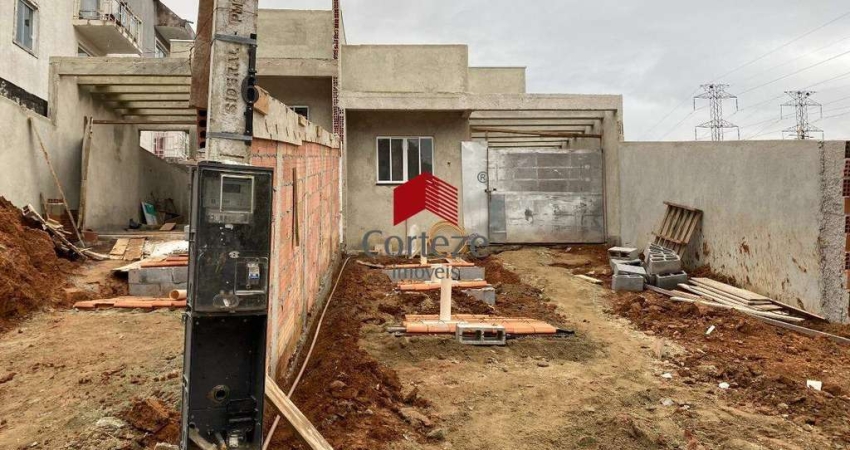 Casa com 61,13m² 3 quartos, à venda, no bairro Del Rey em São José dos Pinhais