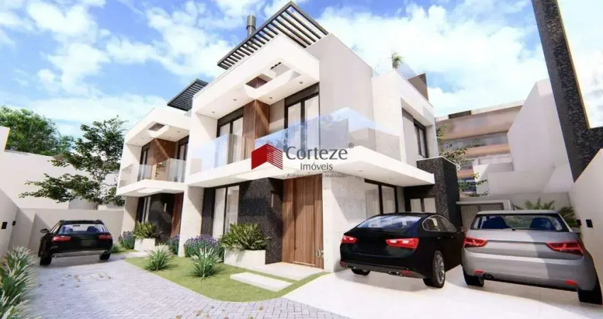 Sobrado em condomínio com 119m² 3 quartos, à venda, no bairro Uberaba em Curitiba