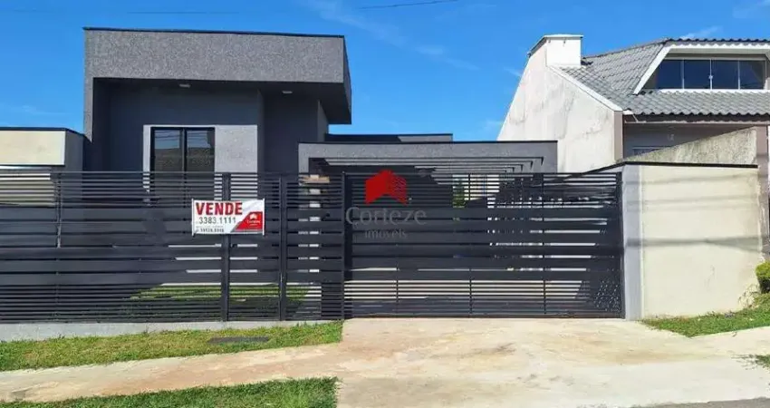 Casa com 107,41m² 3 quartos, à venda, no bairro Jardim Cruzeiro em São José dos Pinhais