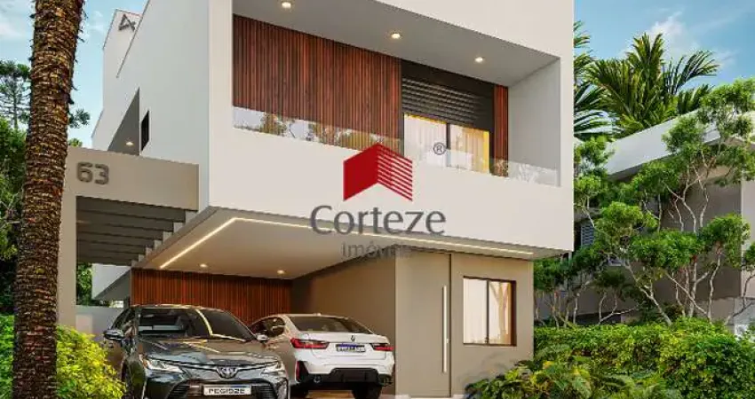 Sobrado em condomínio com 136m² 2 quartos, à venda, no bairro Costeira em São José dos Pinhais