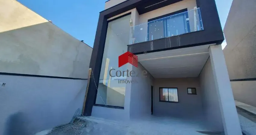 Sobrado com 122m² 3 quartos, à venda, no bairro Xaxim em Curitiba