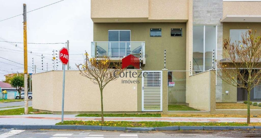 Sobrado com 117m² 3 quartos, à venda, no bairro Cidade Jardim em São José dos Pinhais