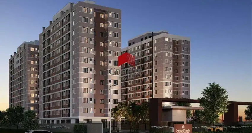 Apartamento com 46,61m² 2 quartos, à venda, no bairro prado velho em curitiba