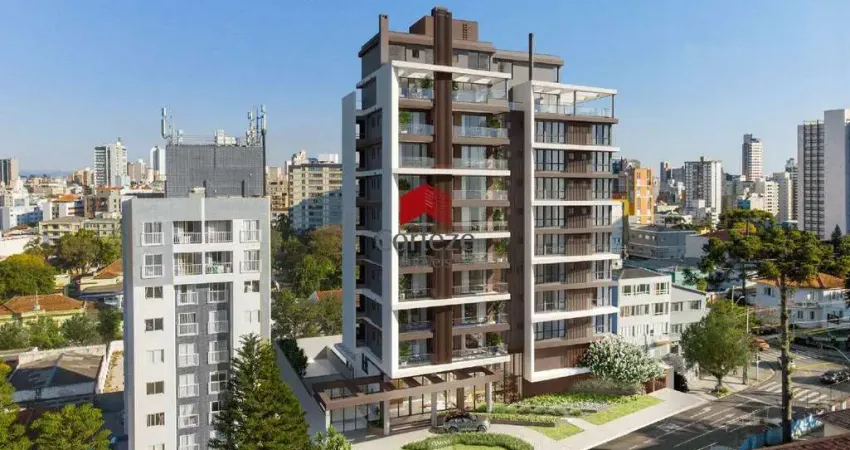 Apartamento com 93,89m² 2 quartos, à venda, no bairro Alto da Glória em Curitiba