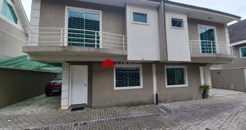 Sobrado em condomínio com 90,59m² 3 quartos, à venda, no bairro Hauer em Curitiba