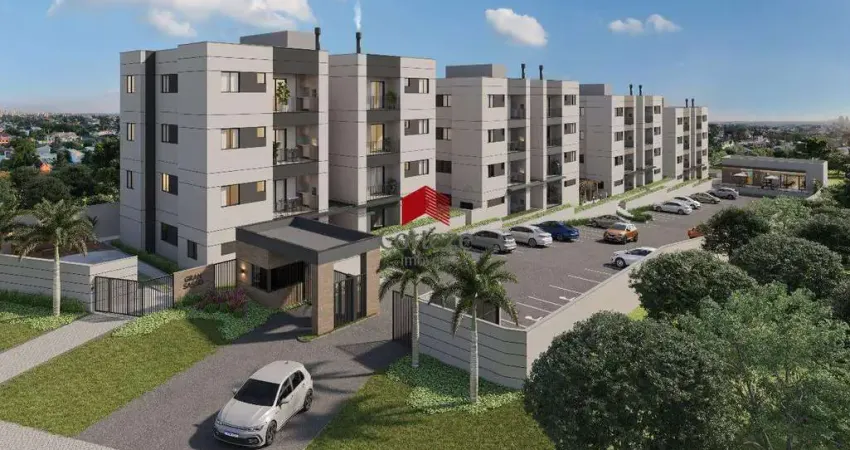 Apartamento com 49,83m² 2 quartos, à venda, no bairro Vila Emerentina em Almirante Tamandaré