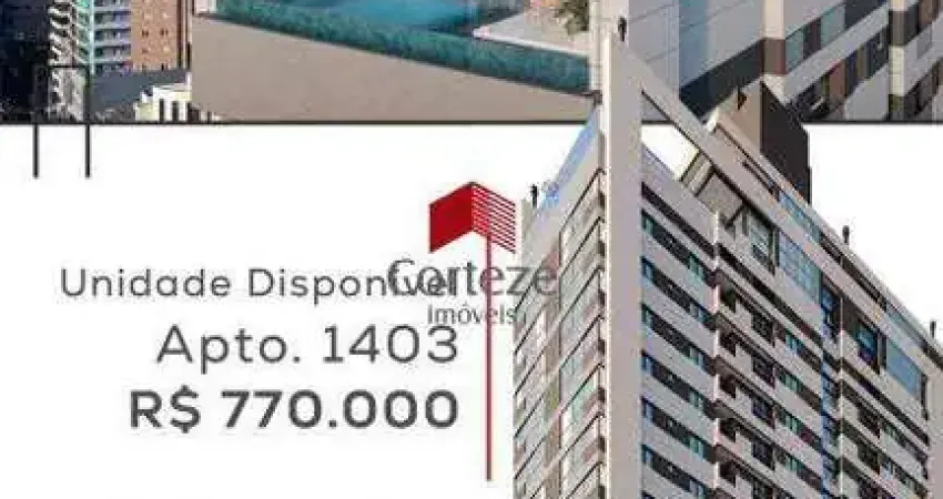 Apartamento com 64,7m² 2 quartos, à venda, no bairro Meia Praia em Itapema