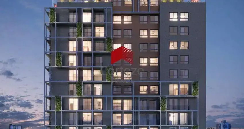 Apartamento com 34,76m² 1 quarto, à venda, no bairro Centro Cívico em Curitiba