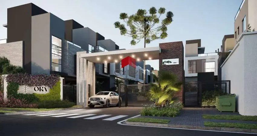 Casa em condomínio com 165,87m² 3 quartos, à venda, no bairro Bacacheri em Curitiba