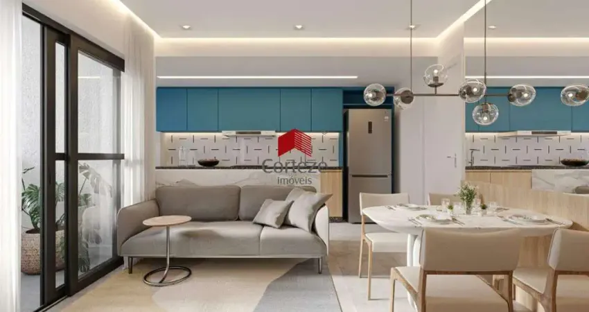 Apartamento com 53,13m² 2 quartos, à venda, no bairro estância pinhais em pinhais