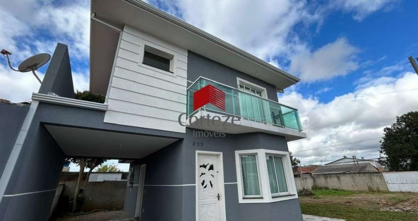 Sobrado com 125,74m² 3 quartos, para aluguel, no bairro Cidade Jardim em São José dos Pinhais