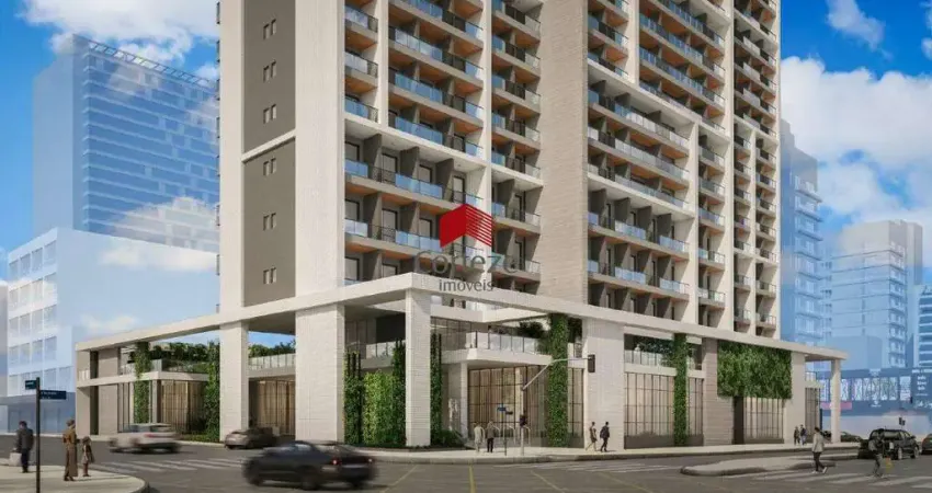 Apartamento com 49,25m² 2 quartos, à venda, no bairro Centro em Curitiba