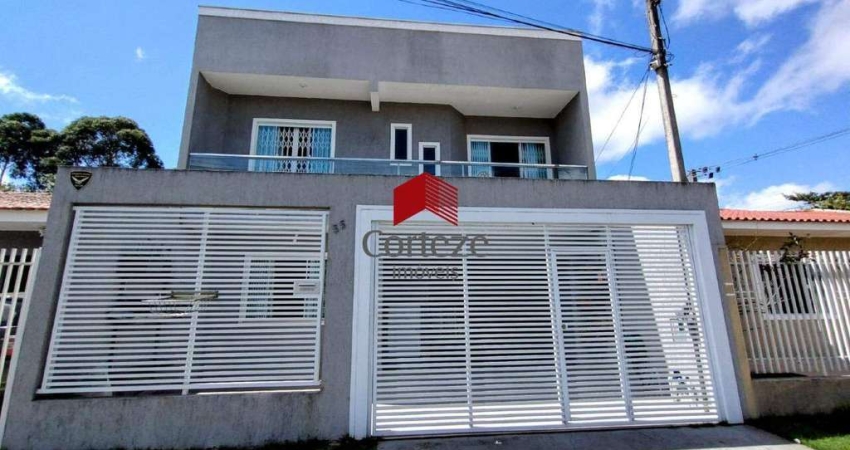 Sobrado com 143m² 3 quartos, à venda, no bairro Afonso Pena em São José dos Pinhais
