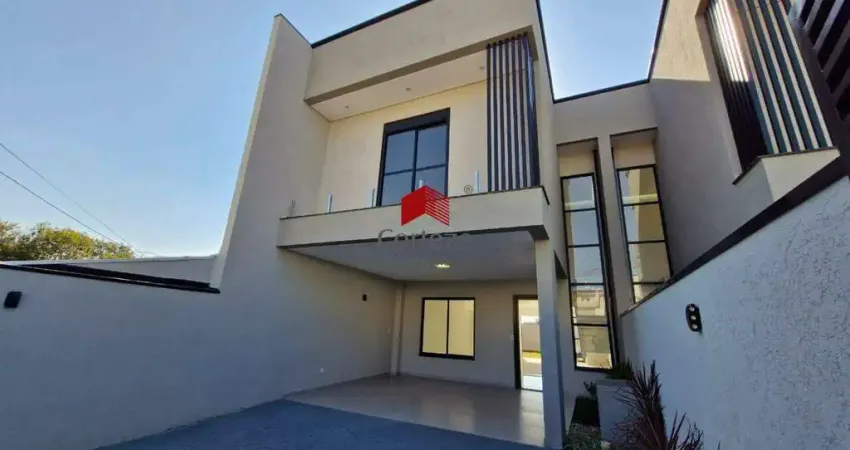 Sobrado com 170m² 3 quartos, à venda, no bairro aristocrata em são josé dos pinhais