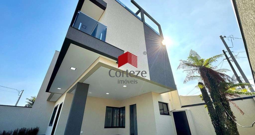 Sobrado com 170m² 3 quartos, à venda, no bairro Boneca do Iguaçu em São José dos Pinhais
