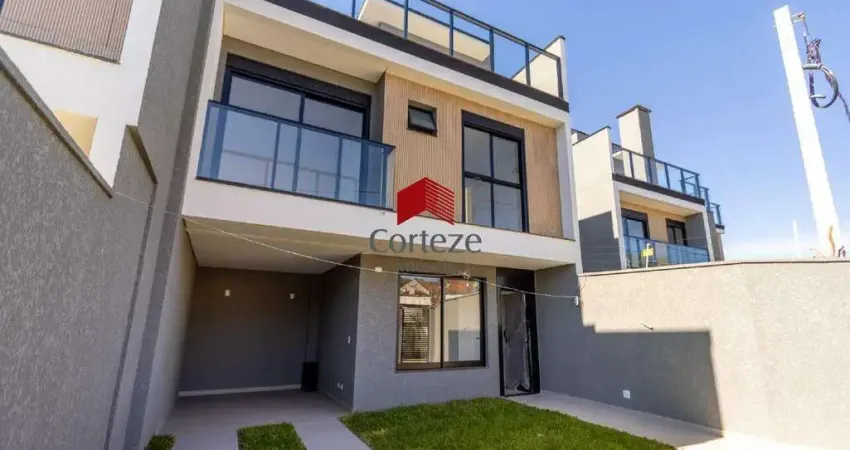 Sobrado com 157,36m² 3 quartos, à venda, no bairro pilarzinho em curitiba