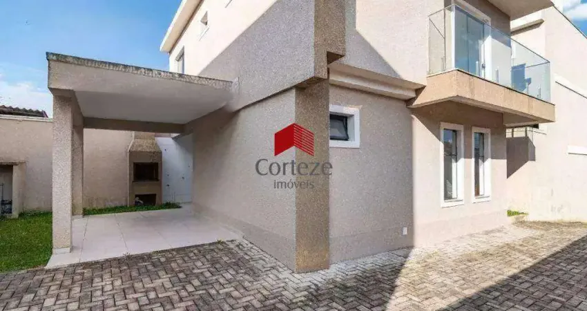 Sobrado em condomínio com 132m² 3 quartos, à venda, no bairro jardim das américas em curitiba