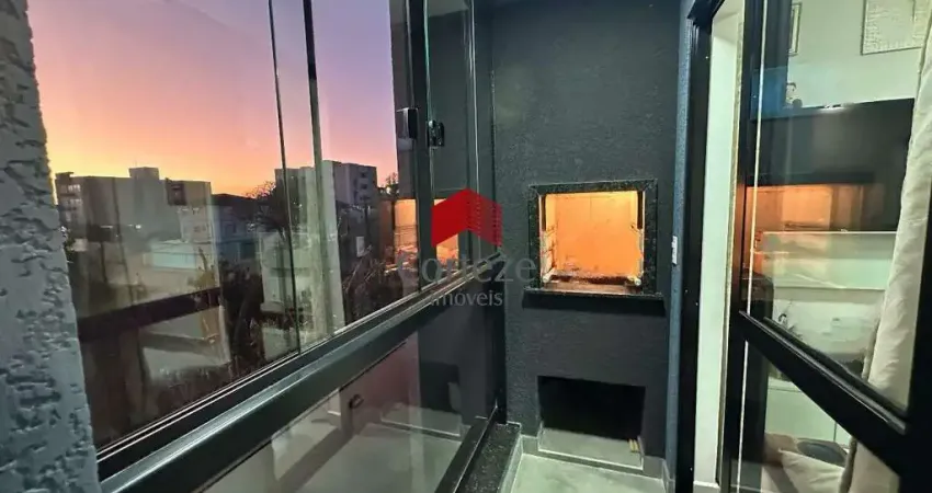 Apartamento semi-mobiliado, com churrasqueira, com 50,79m² 2 quartos, à venda, no bairro são domingos em são josé dos pinhais