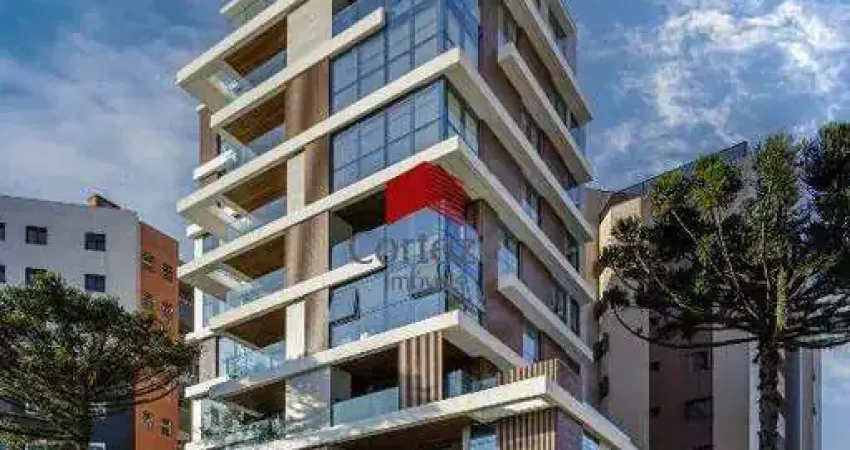 Apartamento com 123,62m² 2 quartos, à venda, no bairro bigorrilho em curitiba