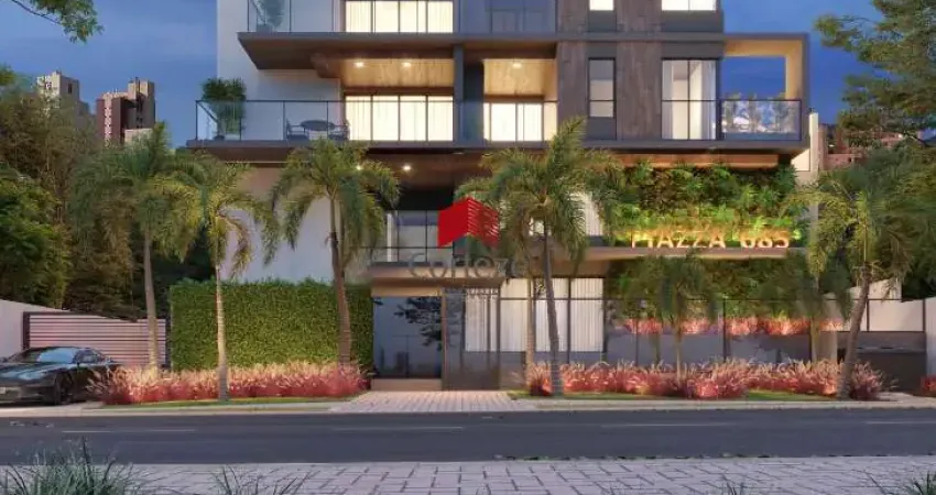 Cobertura com 159m² 3 quartos, à venda, no bairro água verde em curitiba