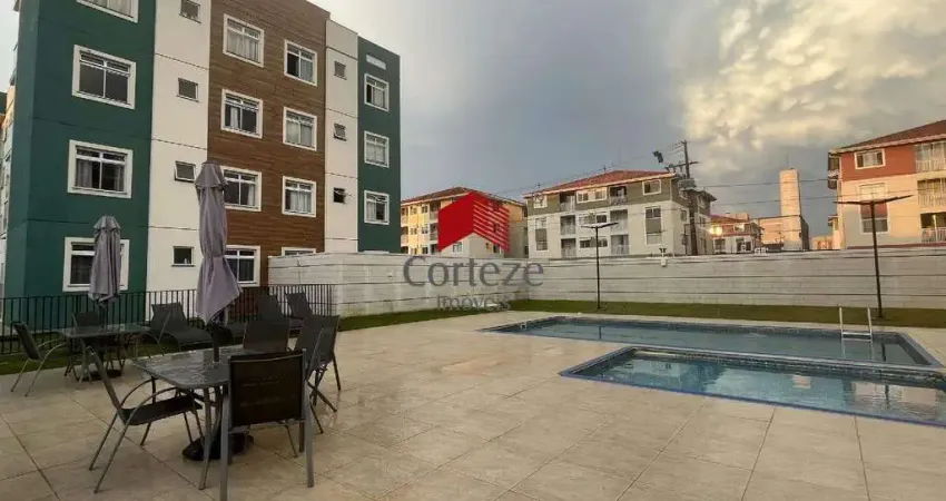 Apartamento com 46,77m² 2 quartos, à venda, no bairro cidade jardim em são josé dos pinhais