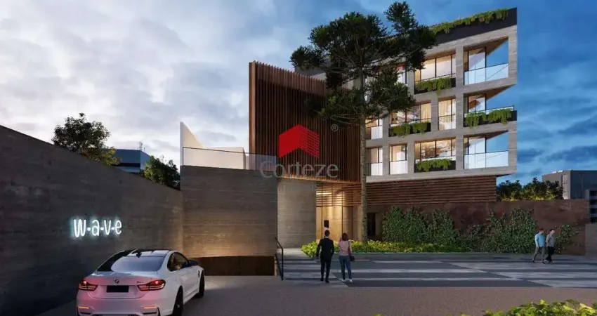 Apartamento com 34,37m² 1 quarto, à venda, no bairro água verde em curitiba