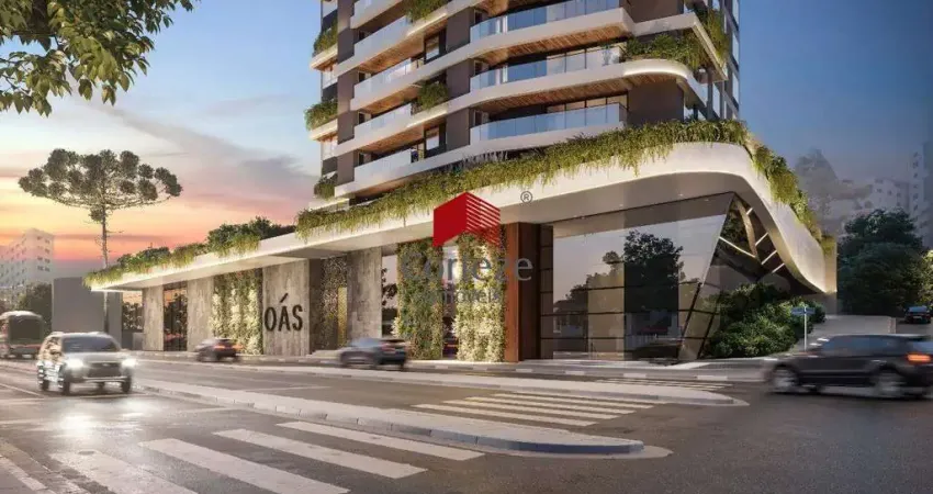Apartamento com 271,62m² 4 quartos, à venda, no bairro champagnat em curitiba