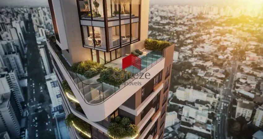 Apartamento com 221,97m² 3 quartos, à venda, no bairro champagnat em curitiba