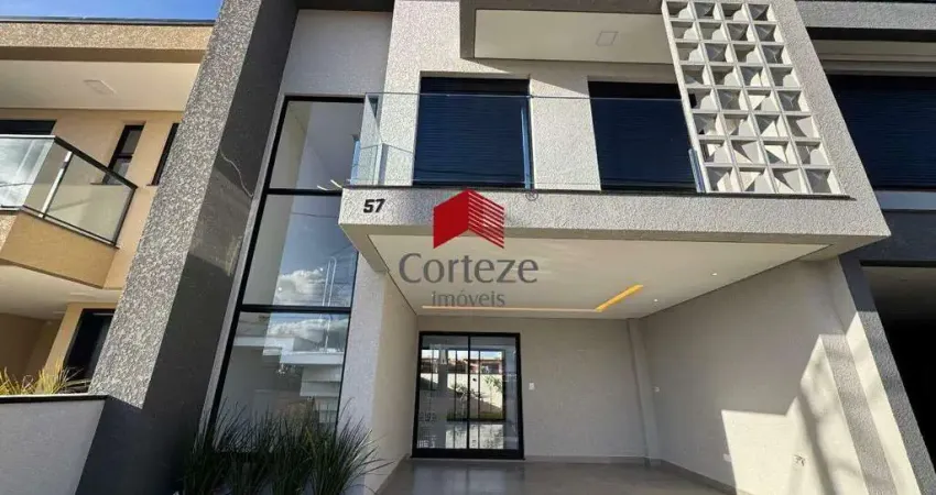 Sobrado em condomínio com 145,6m² 3 quartos, à venda, no bairro costeira em são josé dos pinhais