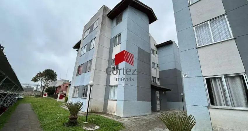 Apartamento com 47m² 2 quartos, para aluguel, no bairro colônia rio grande em são josé dos pinhais