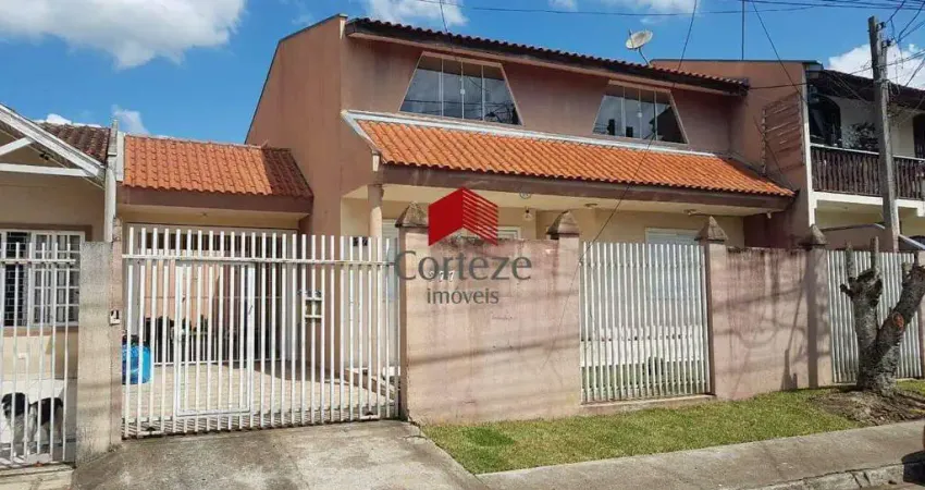 Sobrado com 151,21m² 5 quartos, à venda, no bairro aviação em são josé dos pinhais