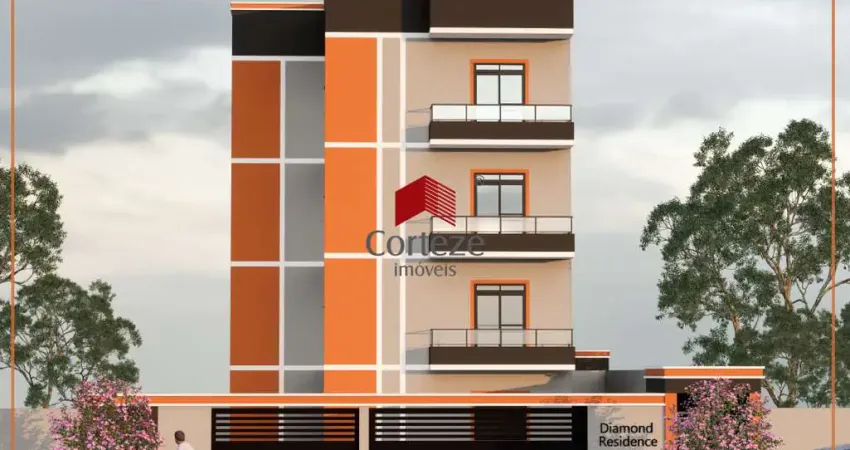 Apartamento com 58,37m² 2 quartos, à venda, no bairro afonso pena em são josé dos pinhais