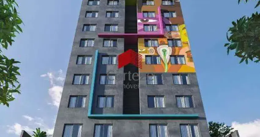 Apartamento com 30,18m² 1 quarto, à venda, no bairro centro em curitiba