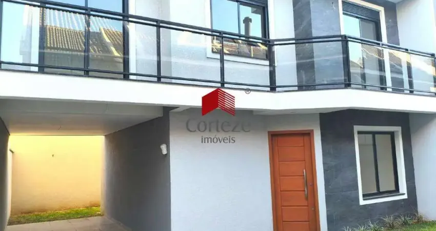 Sobrado com 137,41m² 3 quartos, à venda, no bairro santa felicidade em curitiba