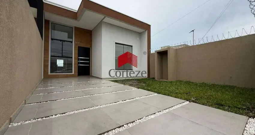 Casa com 110m² 3 quartos, à venda, no bairro nações em fazenda rio grande