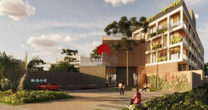 Studio com 23,52m² 1 quarto, à venda, no bairro água verde em curitiba