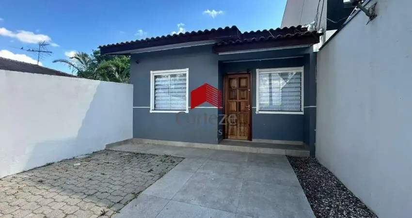 Casa com 60m² 2 quartos, para aluguel, no bairro centro em são josé dos pinhais