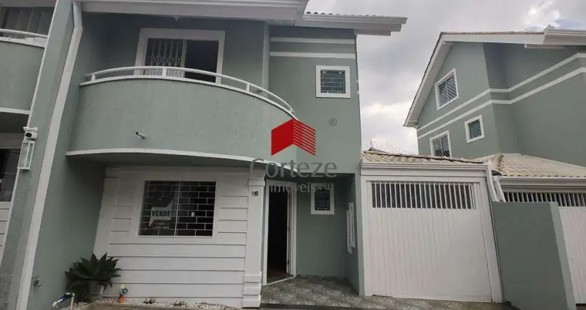 Sobrado em condomínio com 144m² 3 quartos, à venda, no bairro boqueirão em curitiba