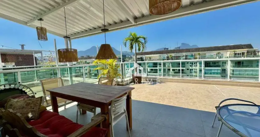Cobertura com 4 dormitórios à venda, 205 m² por R$ 2.380.000,00 - Barra da Tijuca - Rio de Janeiro/RJ
