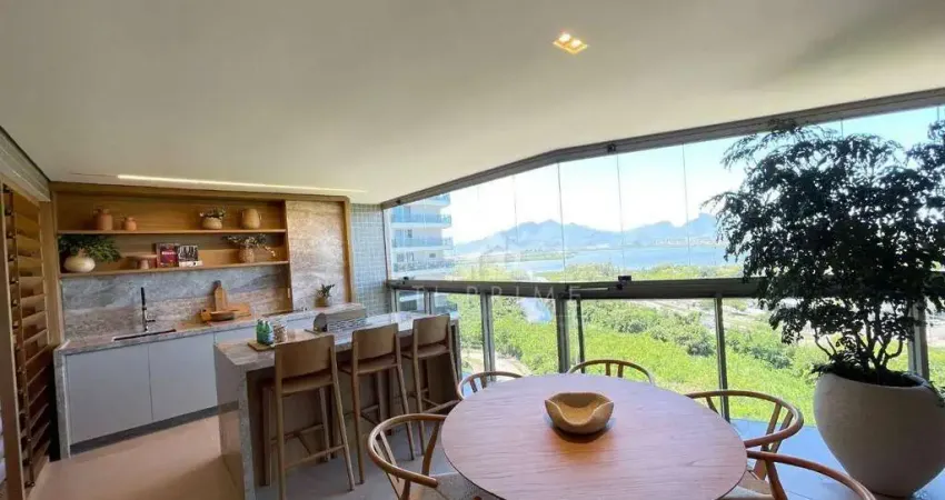 Apartamento com 4 dormitórios à venda, 227 m² por r$ 2.565.000,00 - barra da tijuca - rio de janeiro/rj