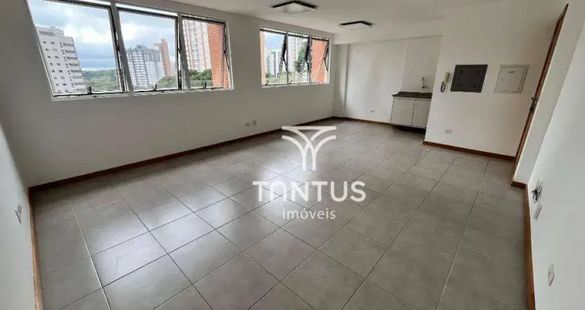 Conjunto para alugar, 40 m² por r$ 2.150,00/mês - mossunguê - curitiba/pr