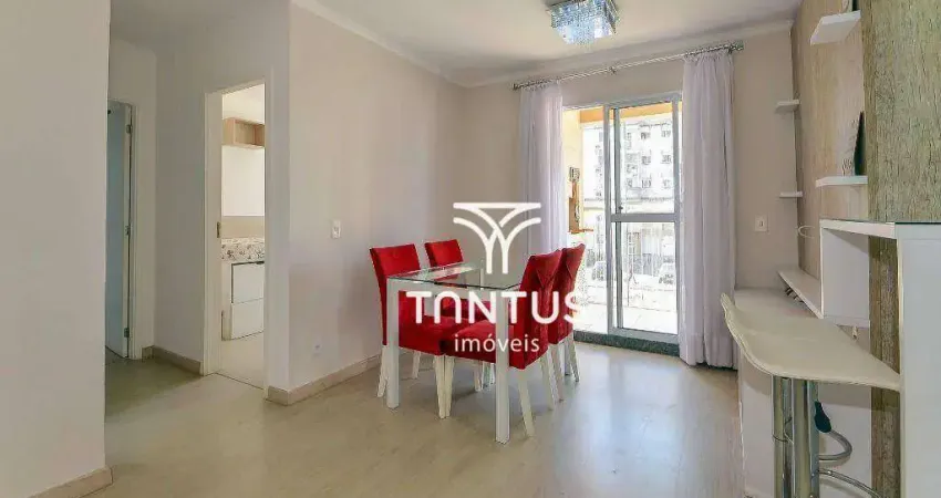 Apartamento com 2 dormitórios semimobiliado para alugar por r$ 2.100/mês - xaxim - curitiba/pr