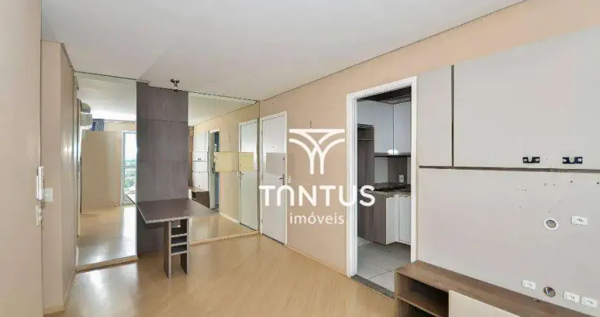 Apartamento com 2 dormitórios para alugar, 55 m² por r$ 2.990,00/mês - portão - curitiba/pr