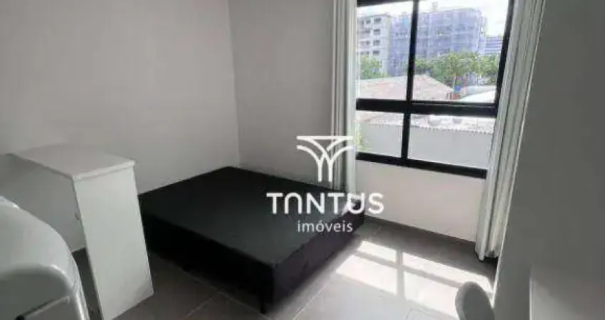 Studio com 1 dormitório para alugar, 18 m² por r$ 1.600,00/mês - prado velho - curitiba/pr