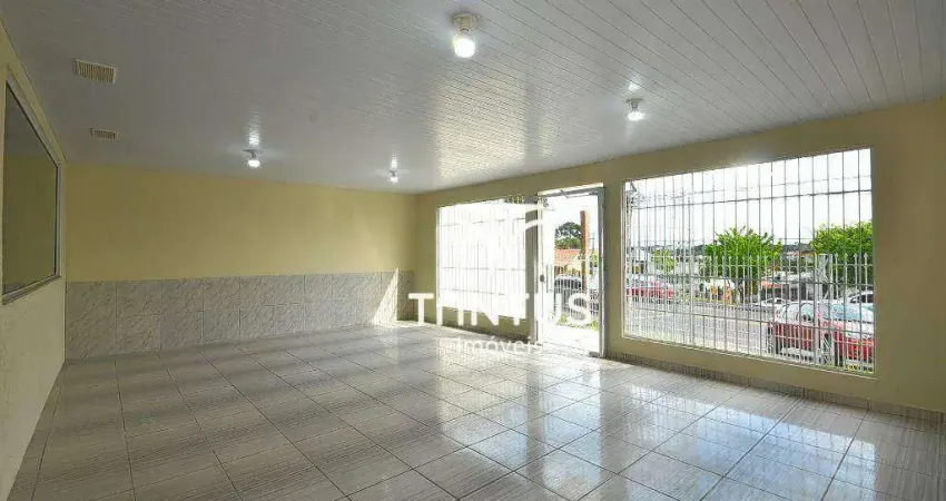 Loja para alugar, 120 m² por r$ 3.555,00/mês - barreirinha - curitiba/pr