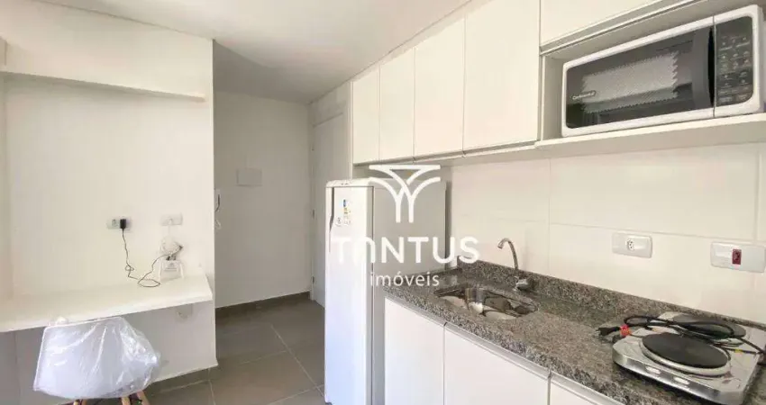 Studio com 1 dormitório para alugar por r$1.500 /mês - rebouças - curitiba/pr
