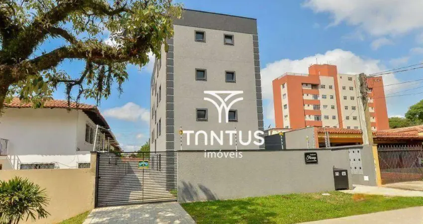 Studio com 1 dormitório para alugar, 21 m² por r$ 1.400,00/mês - bacacheri - curitiba/pr