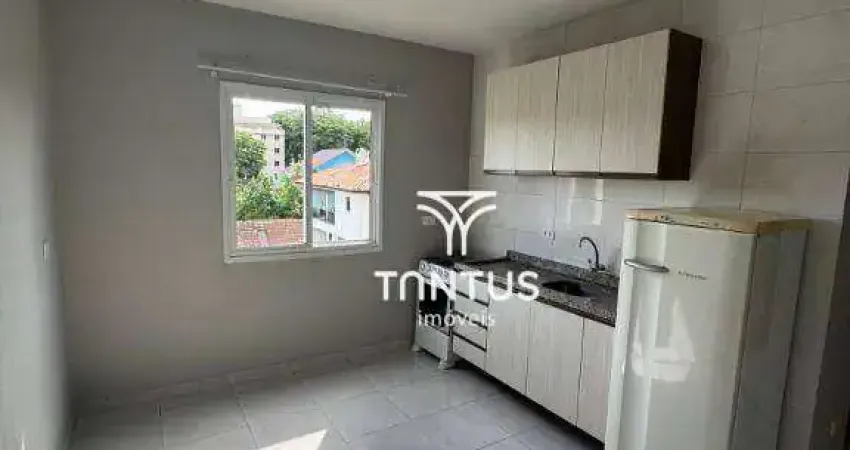 Apartamento com 1 dormitório para alugar, 23 m² por r$ 1.400,00/mês - portão - curitiba/pr