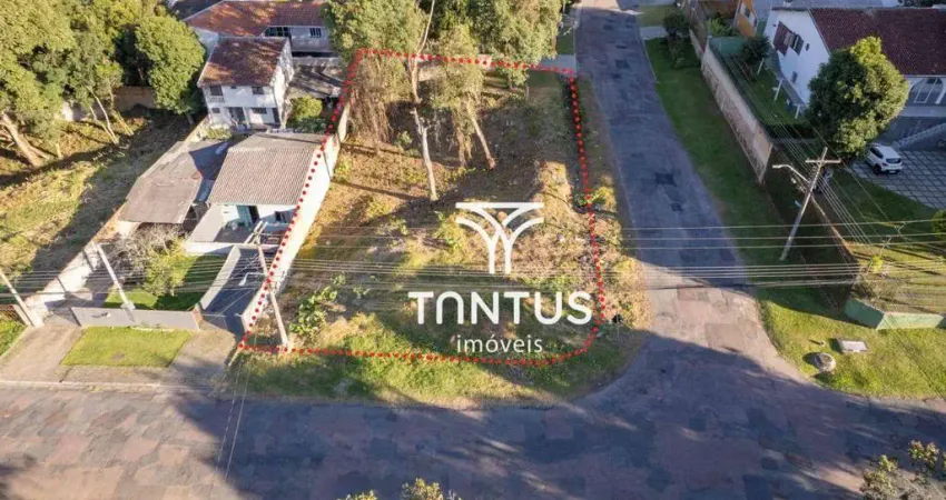 Terreno à venda, 595 m² por r$ 550.000,00 - barreirinha - curitiba/pr